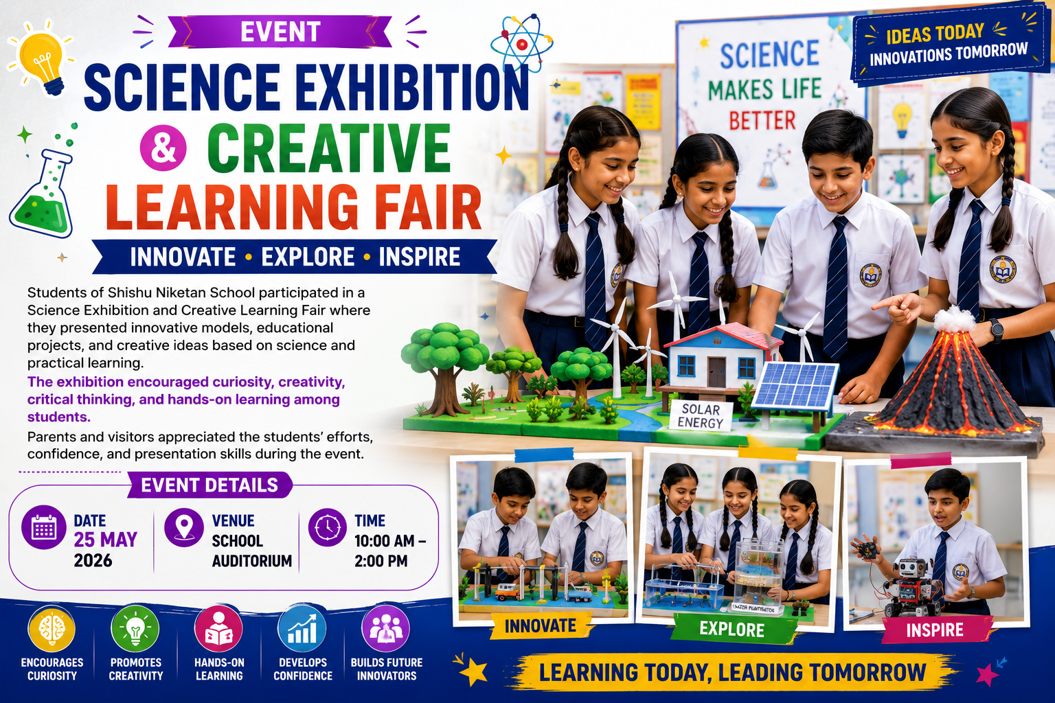 Science Exhibition & Creative Learning Fair